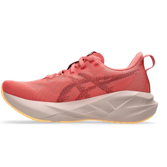 ASICS NOVABLAST 5 RUNNING SHOES DARK PINK CLAY/RUBBLE RED 9 US 40.5 EUR - Picture 3 of 5